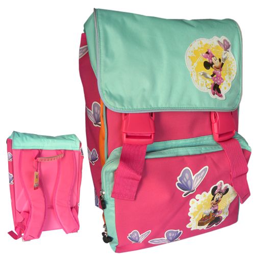 Grand sac  dos extensible double compartiment Minnie Mouse