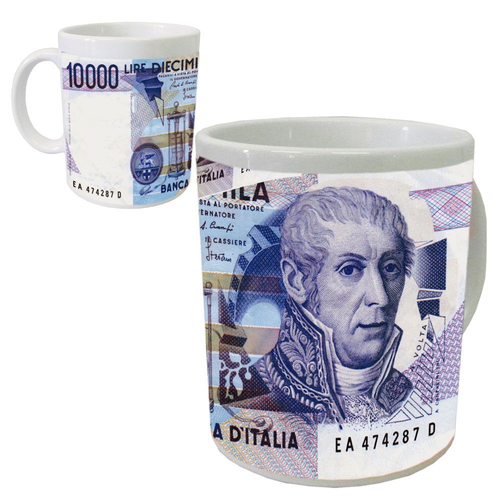 Mug Lires monnaie du monde par Cbkreation