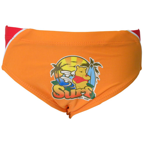 Maillot de bain Winnie l'ourson orange