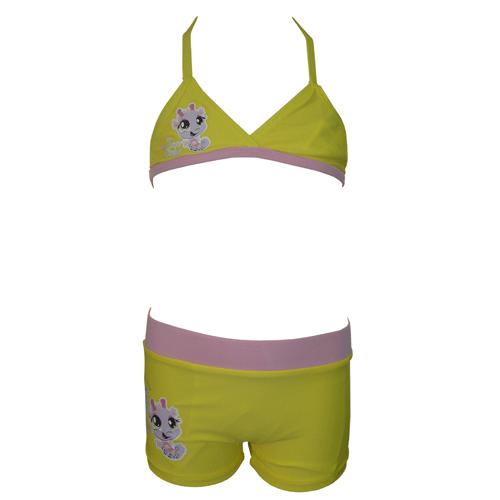 Maillot de bain Littlest Petshop Jaune Shorty