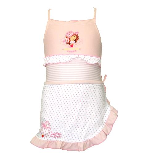 Maillot de bain Charlotte aux Fraises - une pice raye et paro