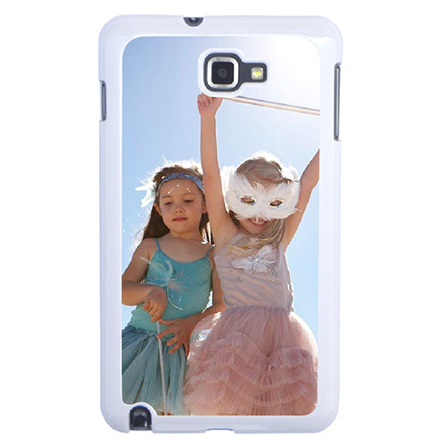 Coque Galaxy Note blanche avec PHOTO PERSONNALISEE
