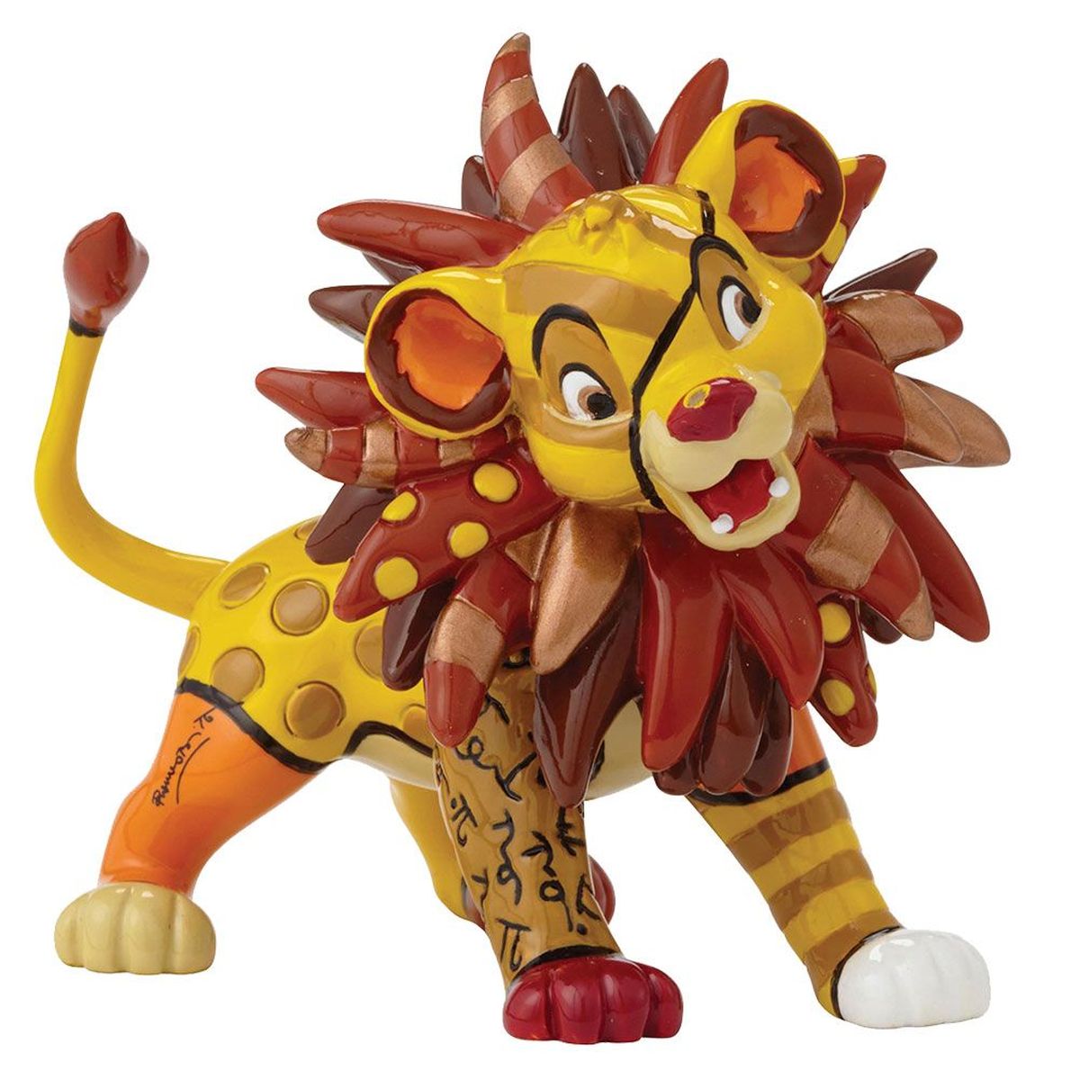 Figurine Le roi Lion Disney - Simba par Britto