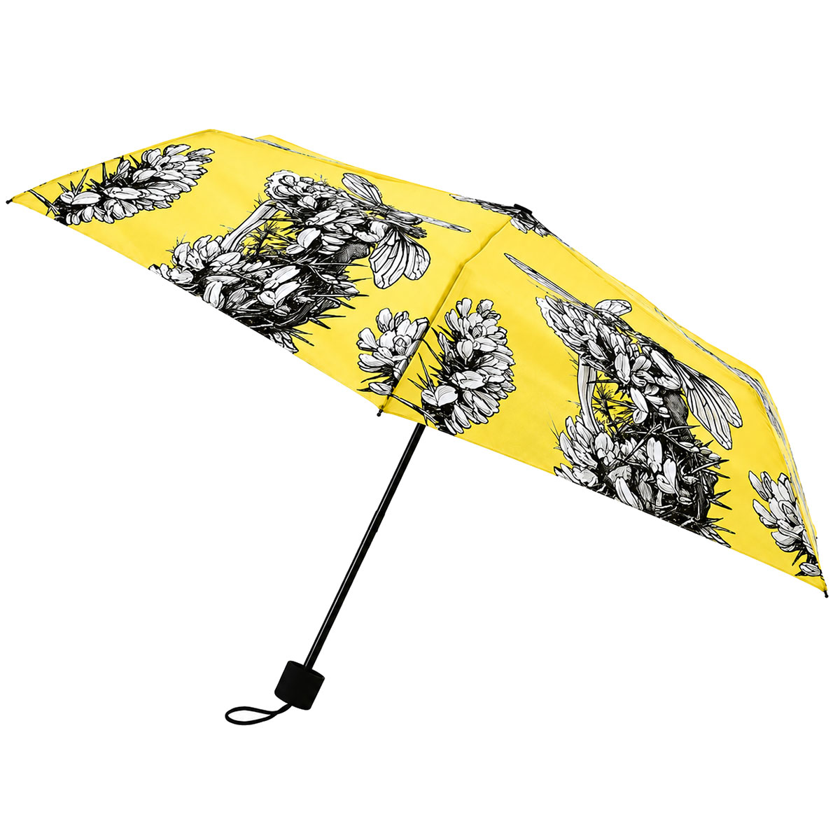 Parapluie r�tractable Flower Fairies Gorse Jaune 98 cm