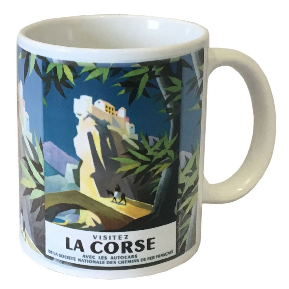 Mug Corse rtro - Visitez la Corse