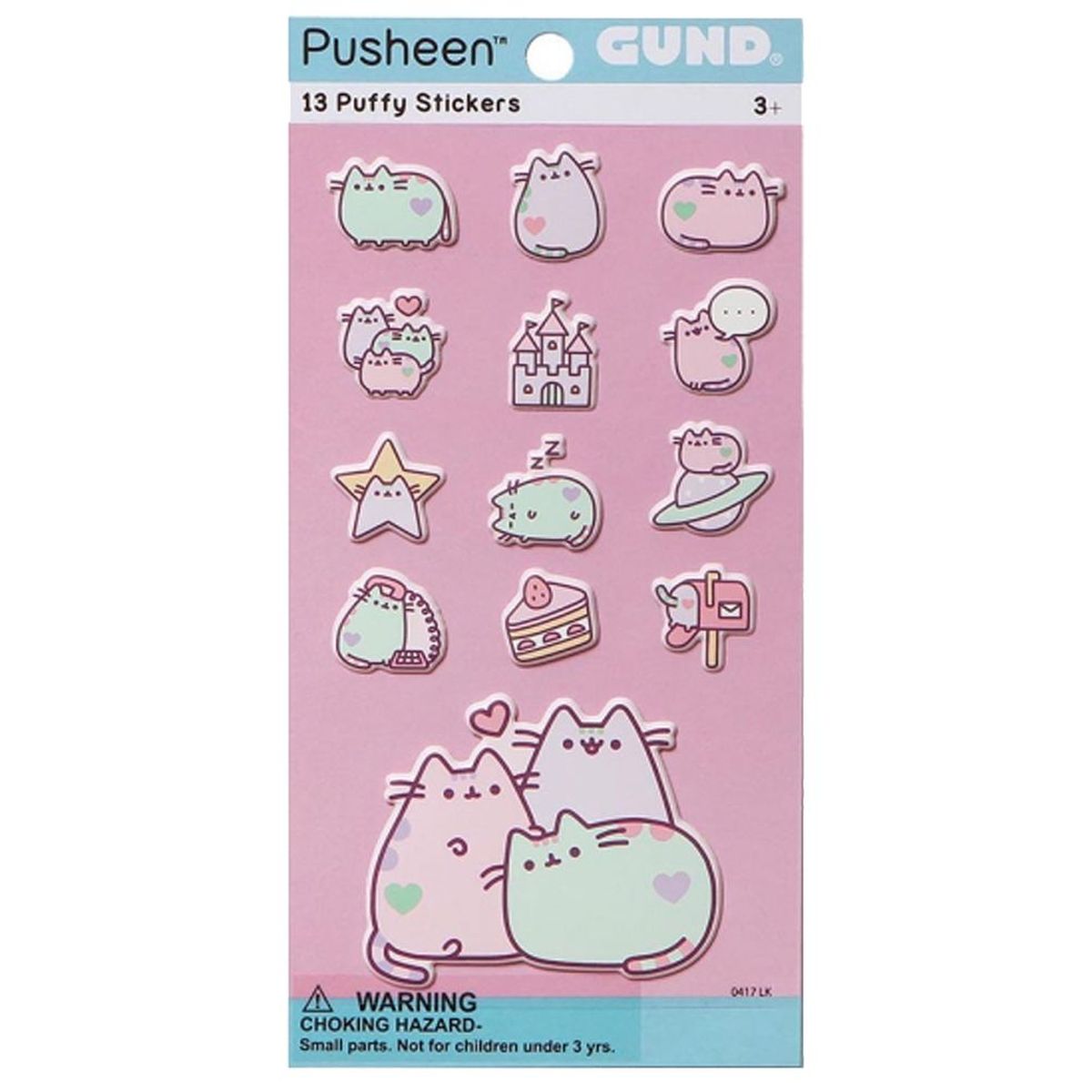 Planche Mini-stickers Pusheen the Cat