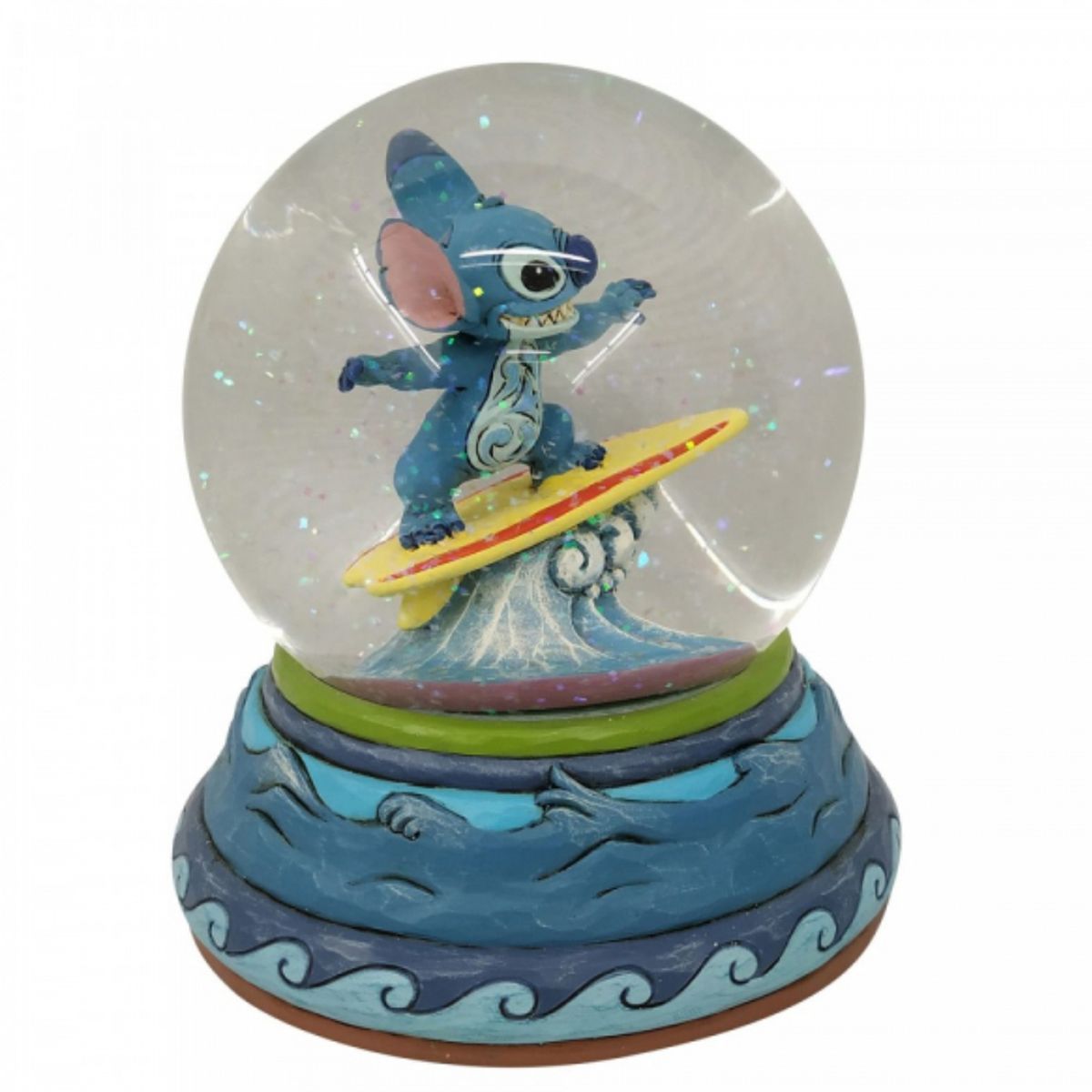 Boule  paillettes Stitch collection Disney Traditions
