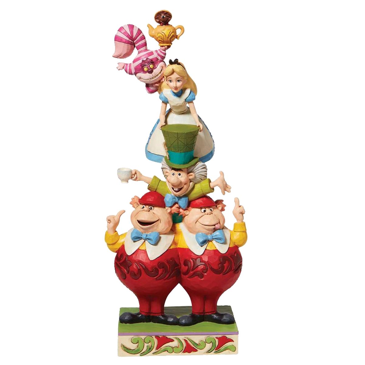 Figurine Alice au pays des merveilles Ici tout le monde est fou