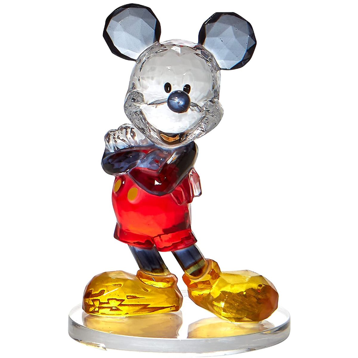 Figurine Mickey Cristal en acrylique facett - Disney Showcase