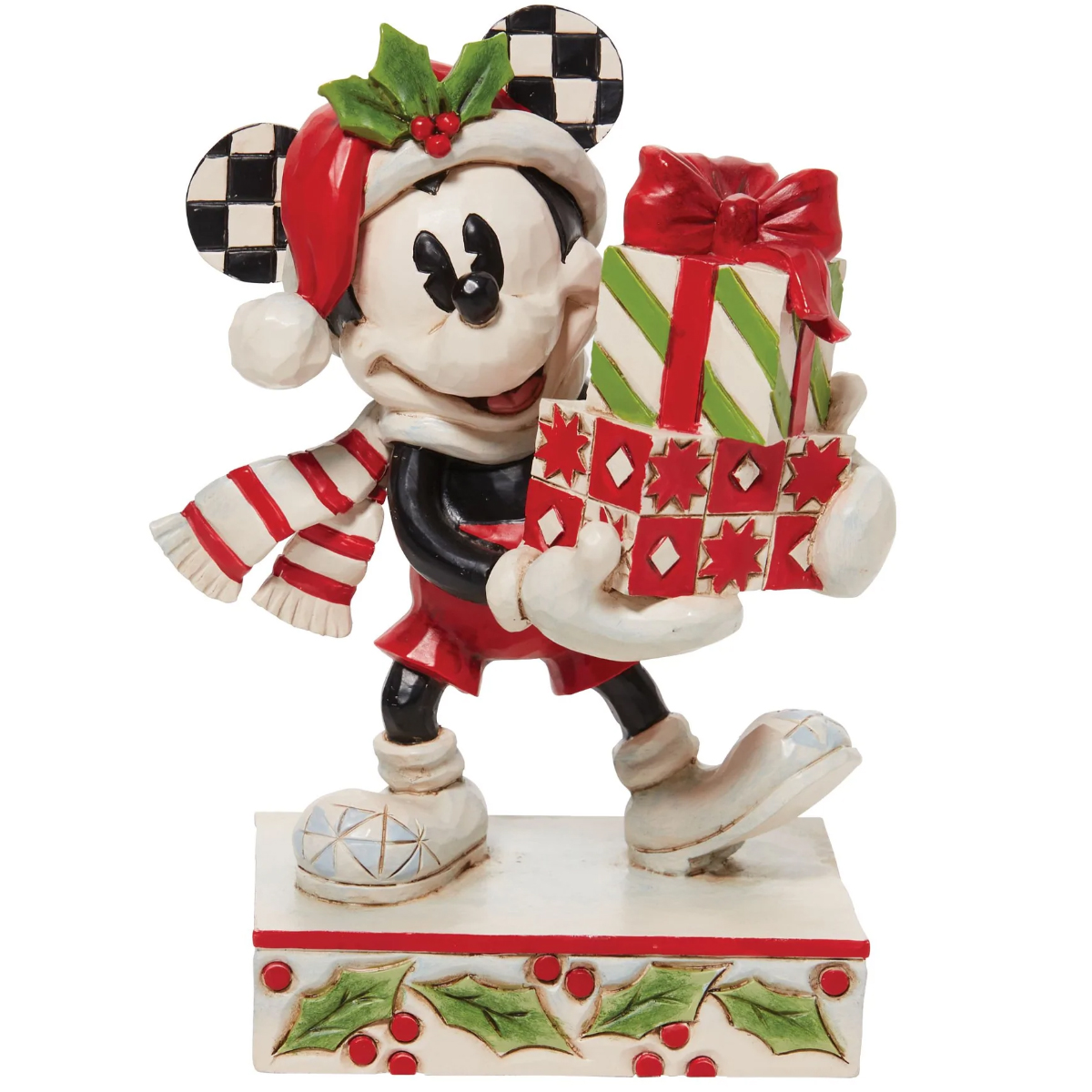 Figurine Mickey avec cadeaux - Disney Traditions