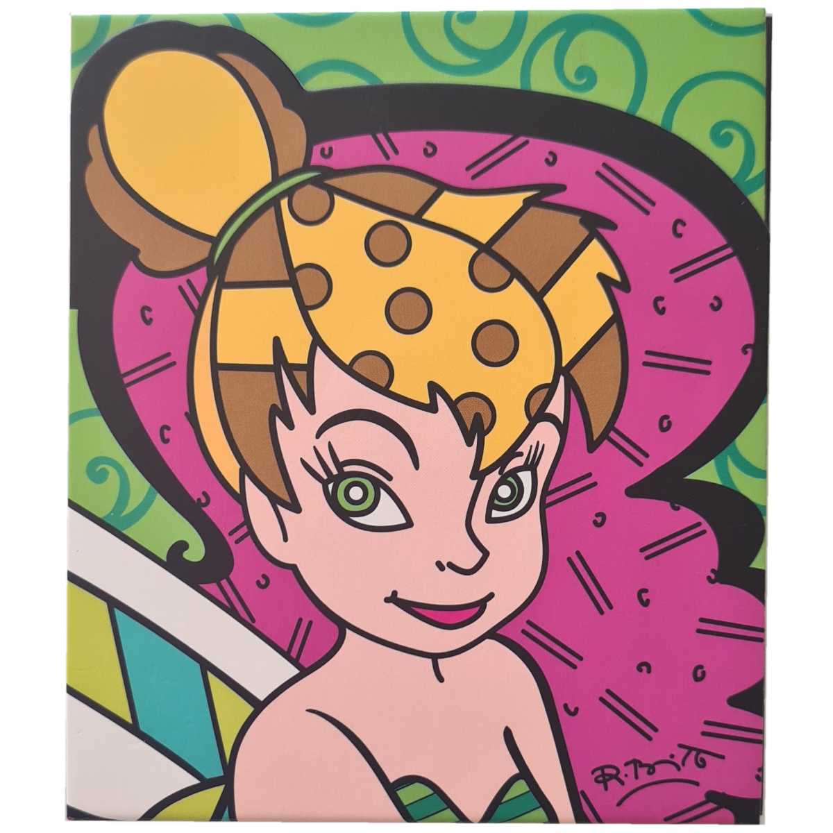 Carnet Fe Clochette disney par Romero Britto