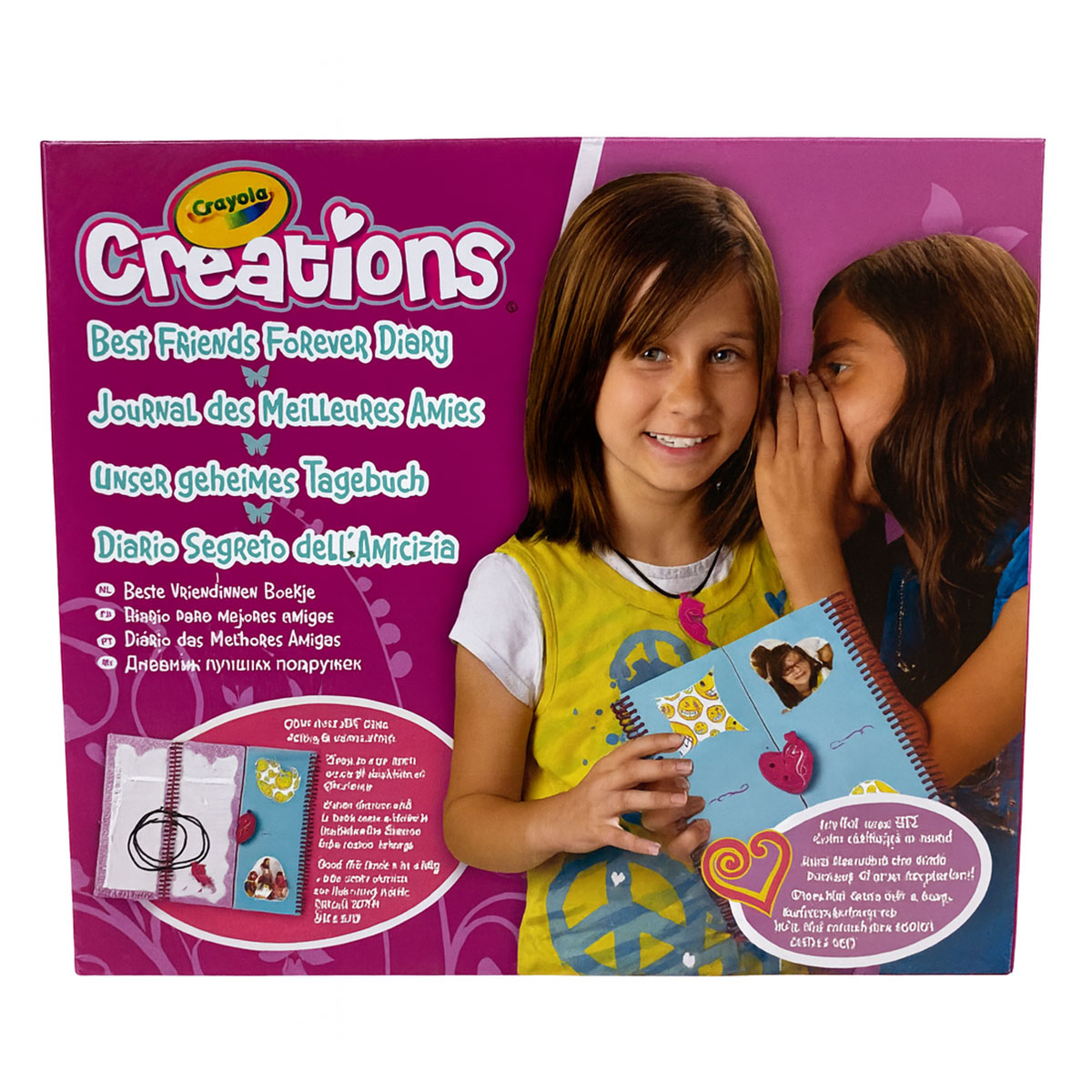 Kit crations de ton Journal des Meilleures Amies Crayola