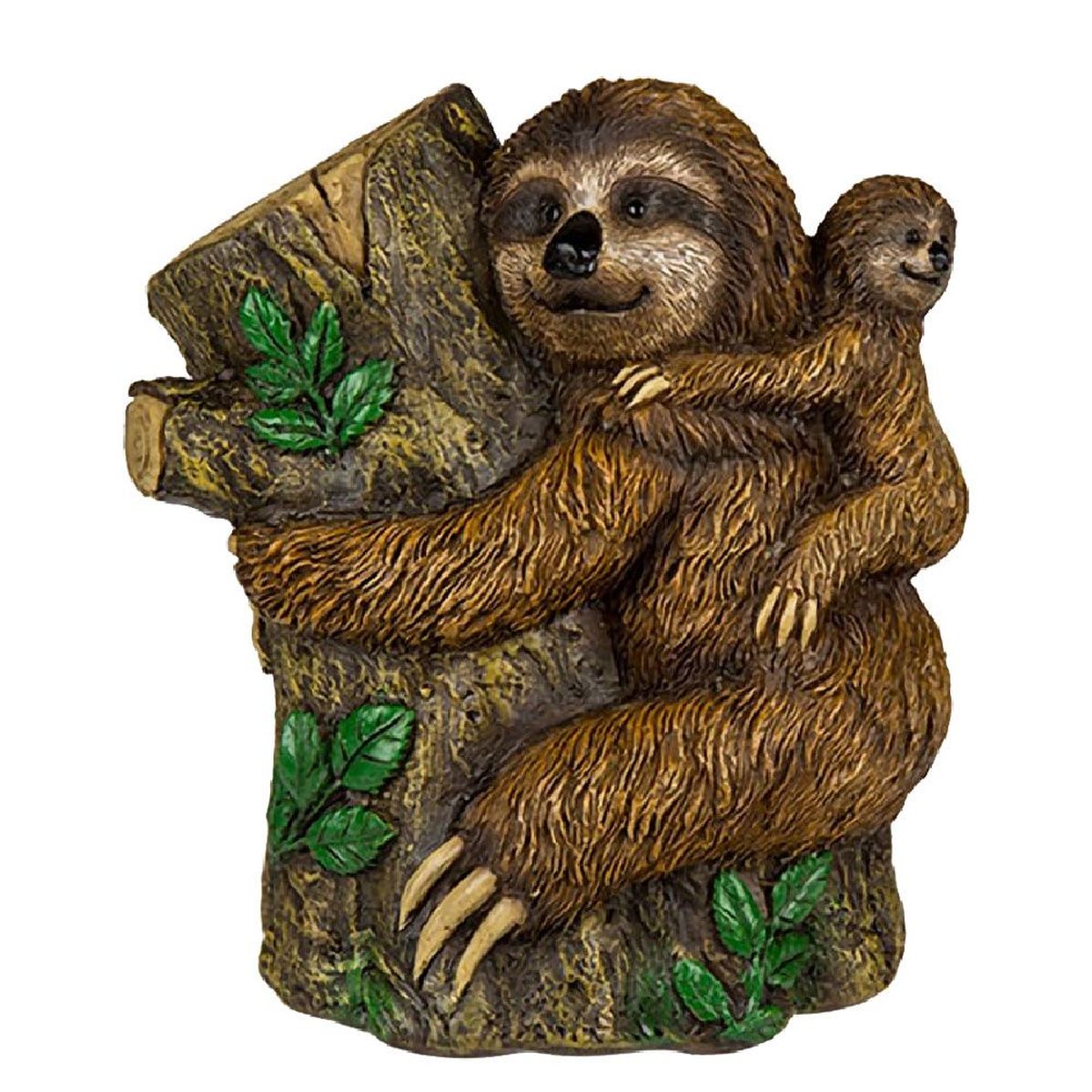 Tirelire Maman Et Bebe Paresseux Sur Leur Branche 11 Cm Tirelire Maman Et Bebe Paresseux Sur Leur Branche 11 Cm