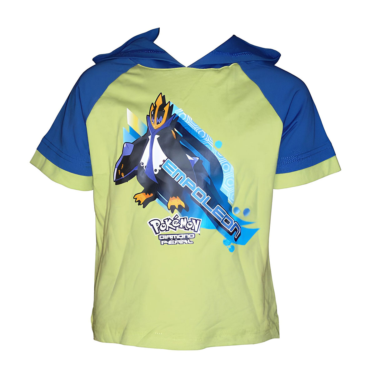 T-shirt Pokmon vert  capuche  Taille 3 ans