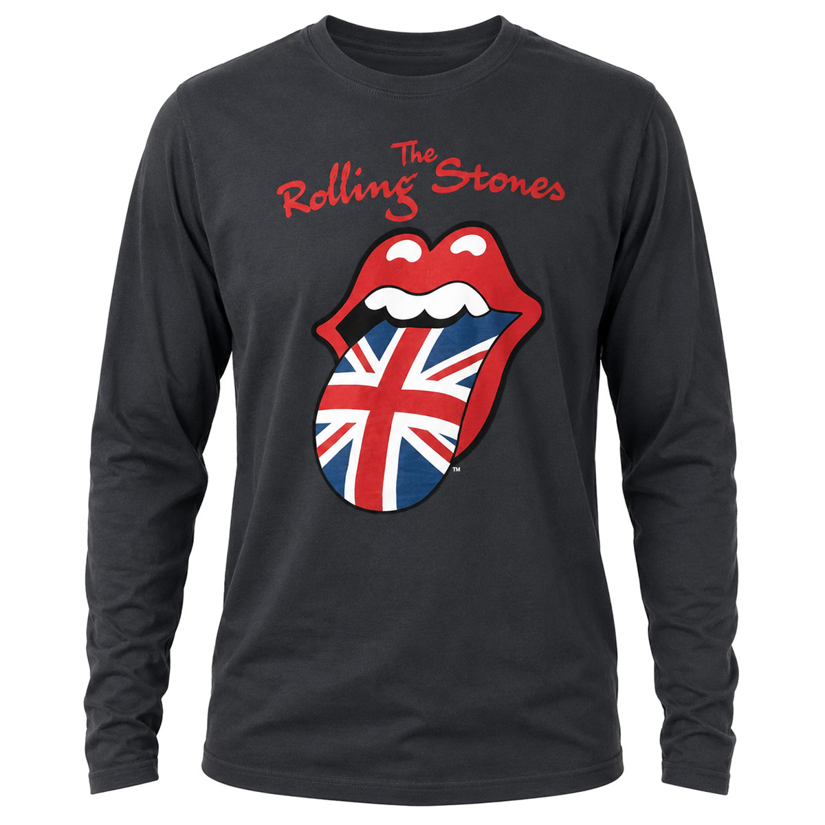 T-shirt Rolling Stones manches longues anthracite taille XL