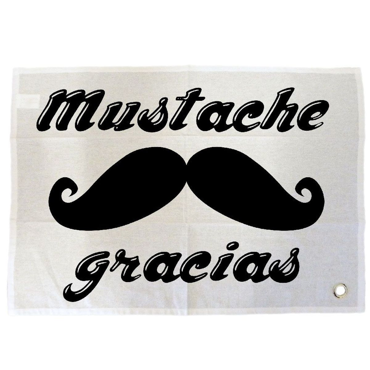 Torchon de cuisine Moustache coton 50 x 70 cm