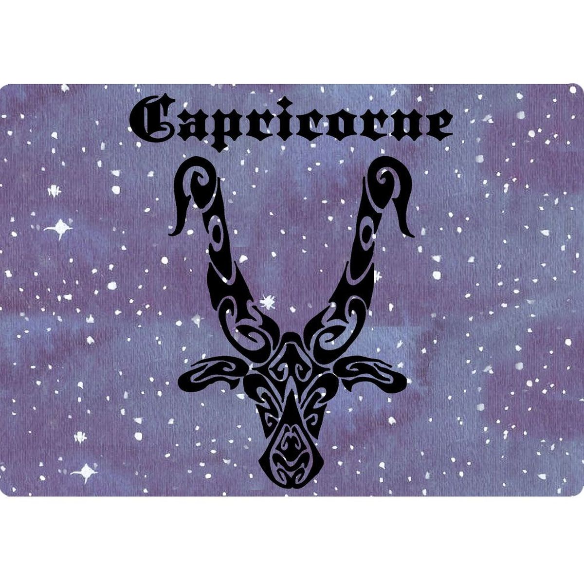 Tapis de souris signe zodiaque Capricorne Cbkreation