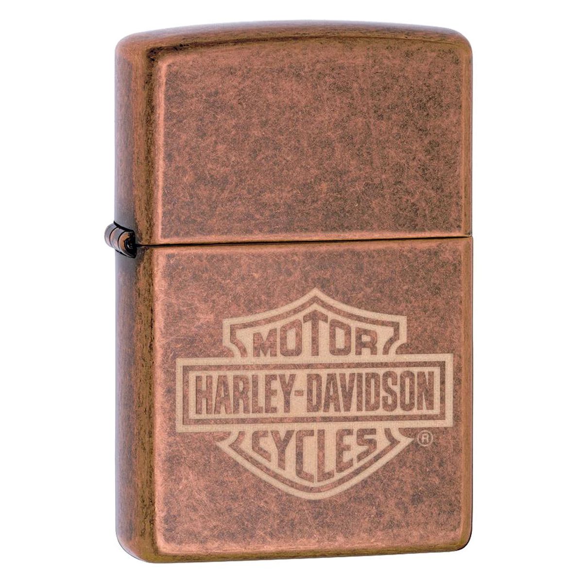 Zippo Briquet Tempte Harley Davidson Cuivre antique