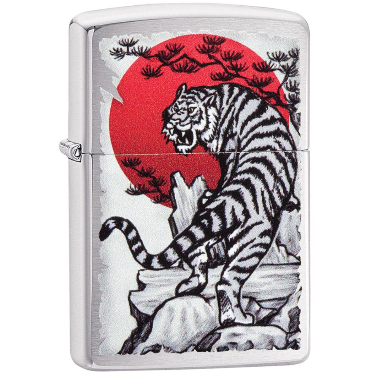 Briquet Zippo Japan Tiger