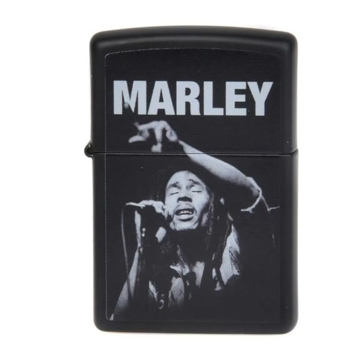 Briquet Zippo Bob Marley Noir