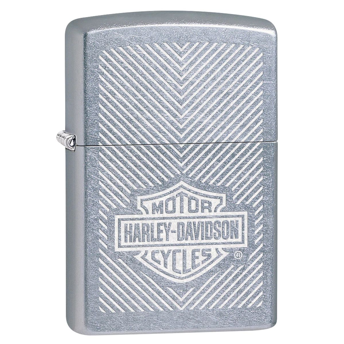 Zippo Briquet Tempte Harley Davidson grav