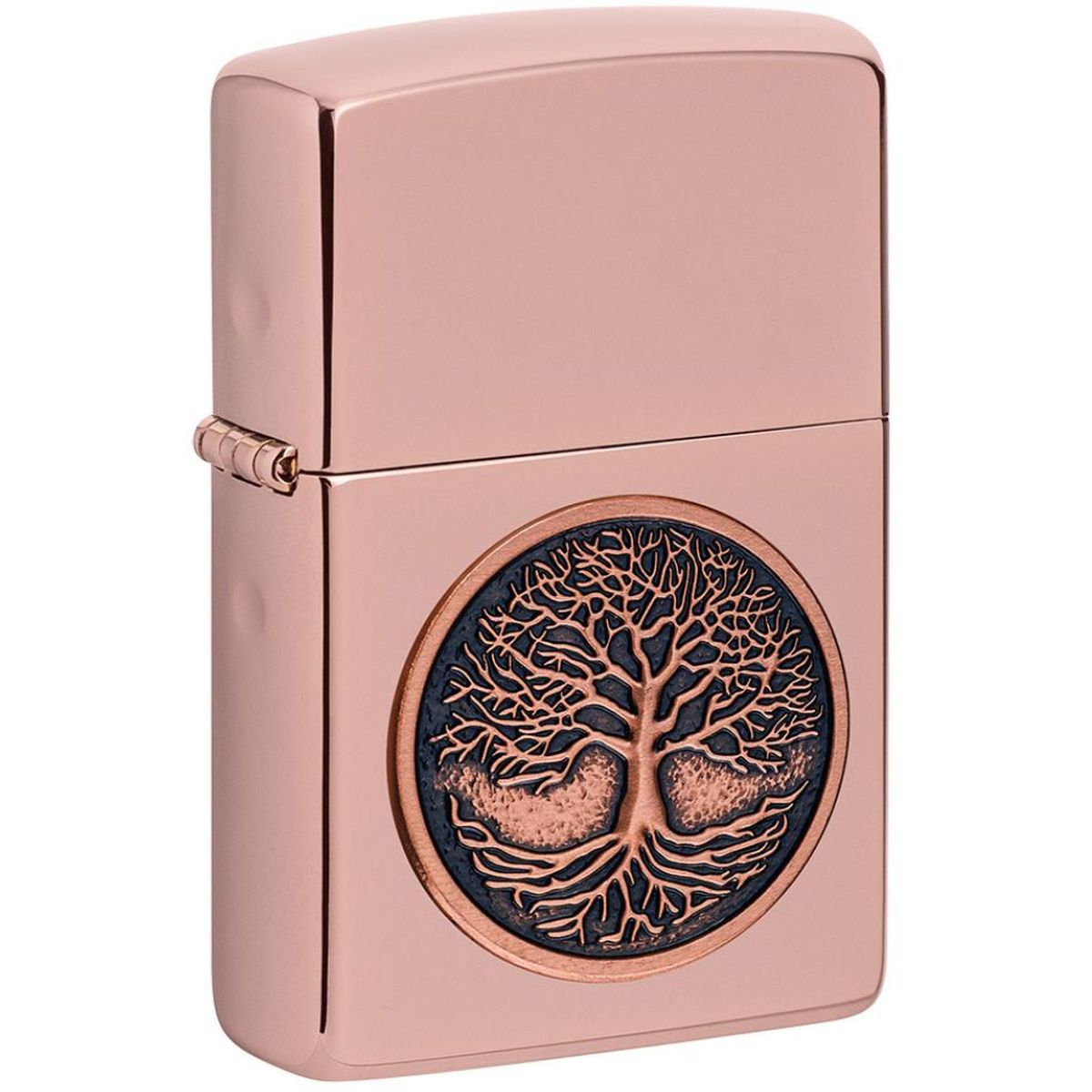 Briquet Zippo Arbre de vie en mtal cuivr