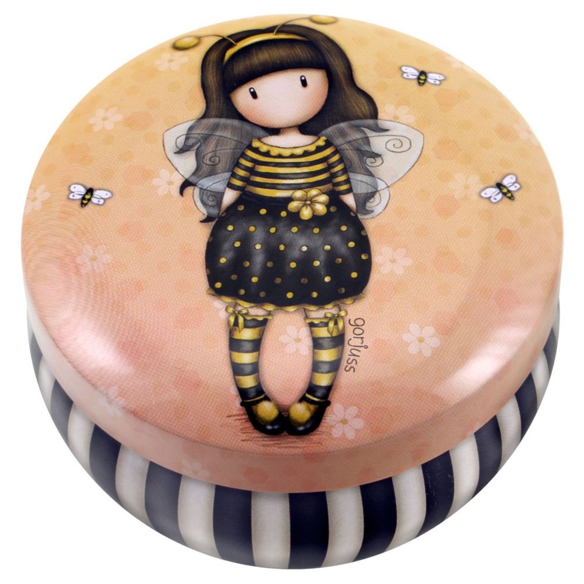 Boite à secret Gorjuss Santoro BeeLoved Just BeeCause