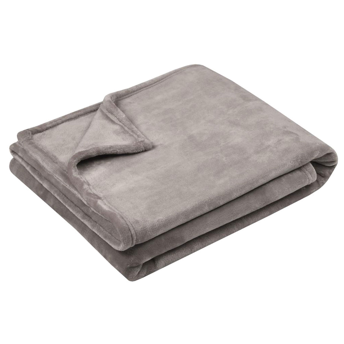 Plaid polaire doudou lin 130 x 160 cm