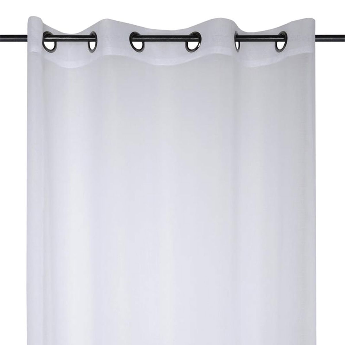 Voilage  oeillets Monna Blanc 140 x 280 cm