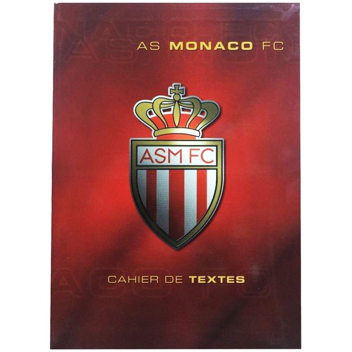 Agenda de texte AS Monaco - Cahier de texte scolaire