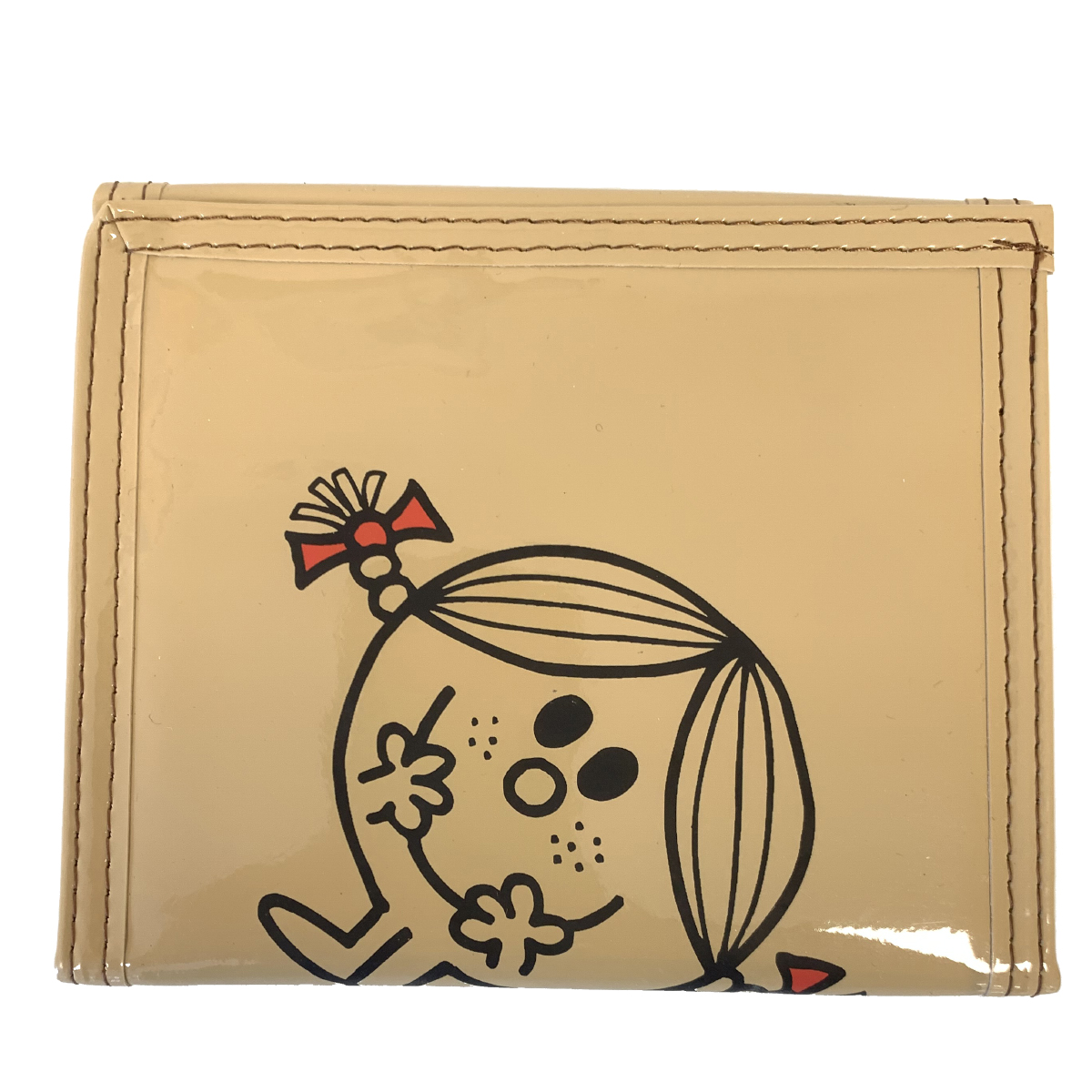 Grand porte-feuille Miss Sunshine beige