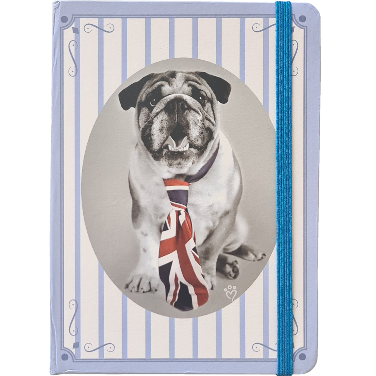 Carnet lastiqu British dog