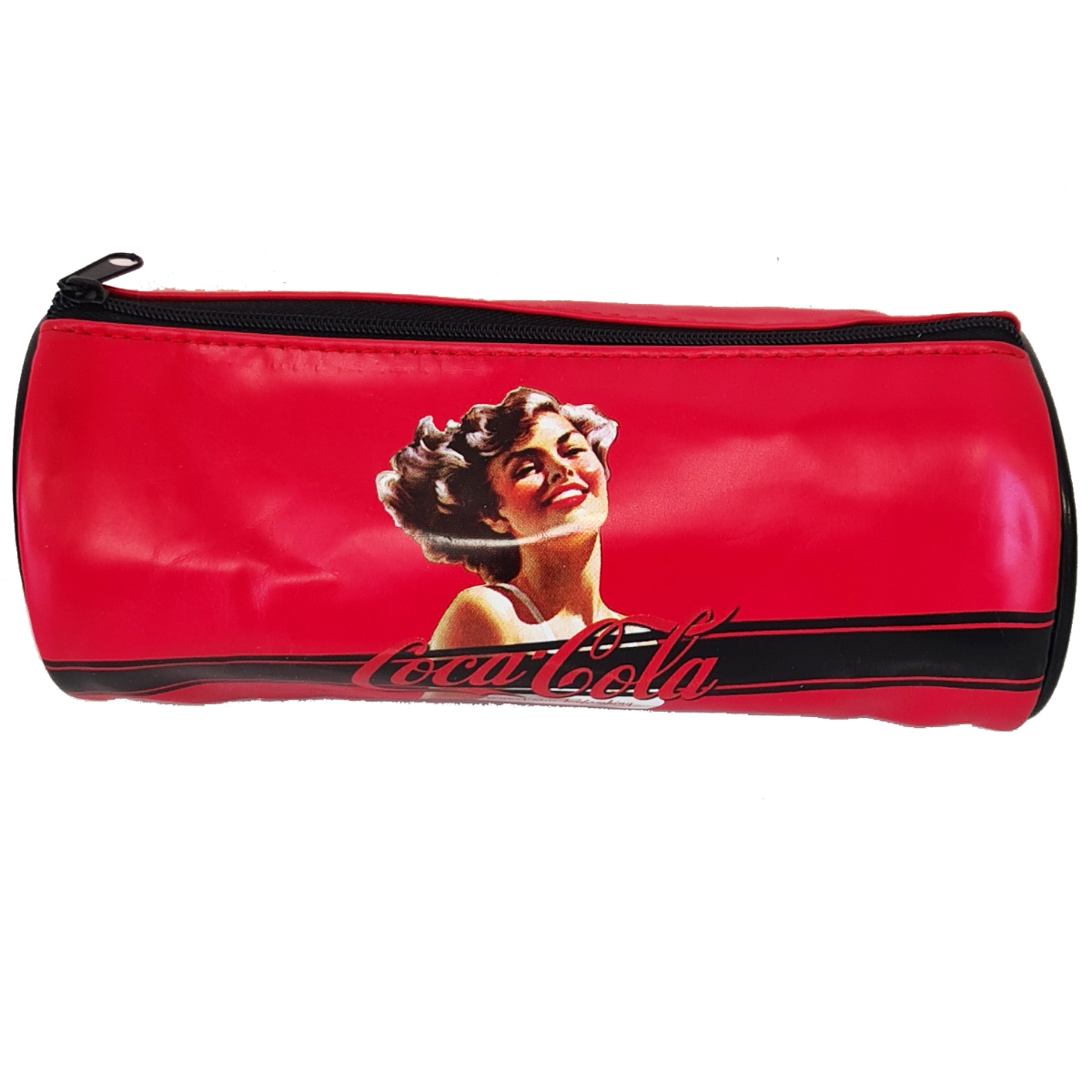 Trousse Coca-Cola Pin-up rouge en vinyle