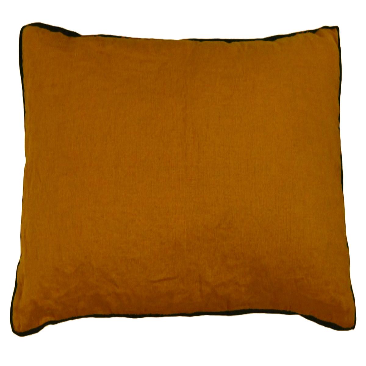 Housse de coussin pur lin lav Prlude Terre Cuite - 45 x 45 cm