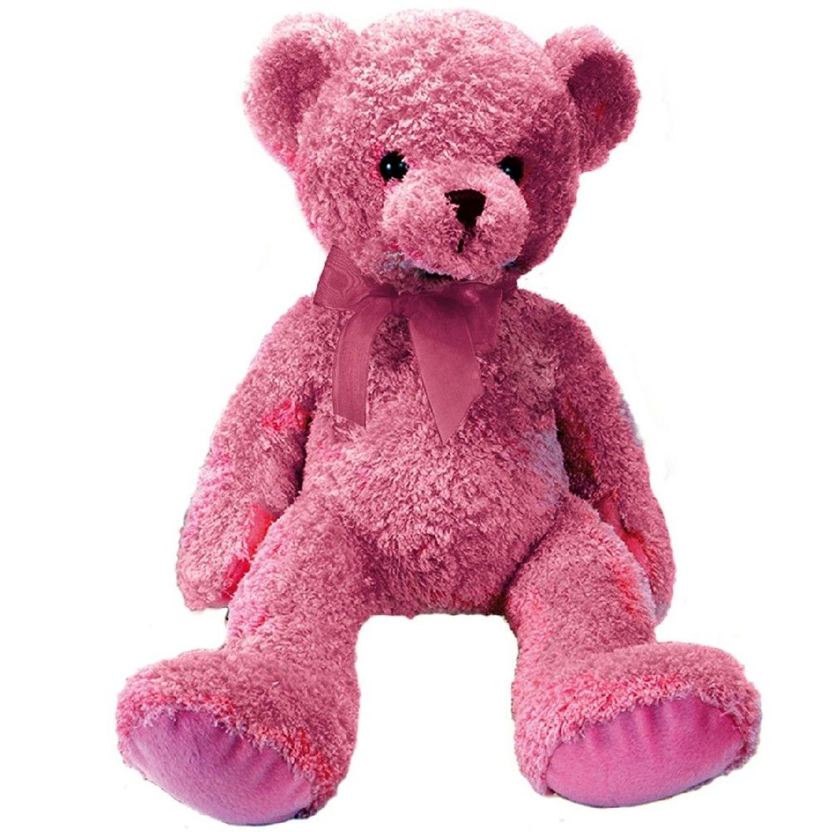 Peluche Ourson rose 21 cm