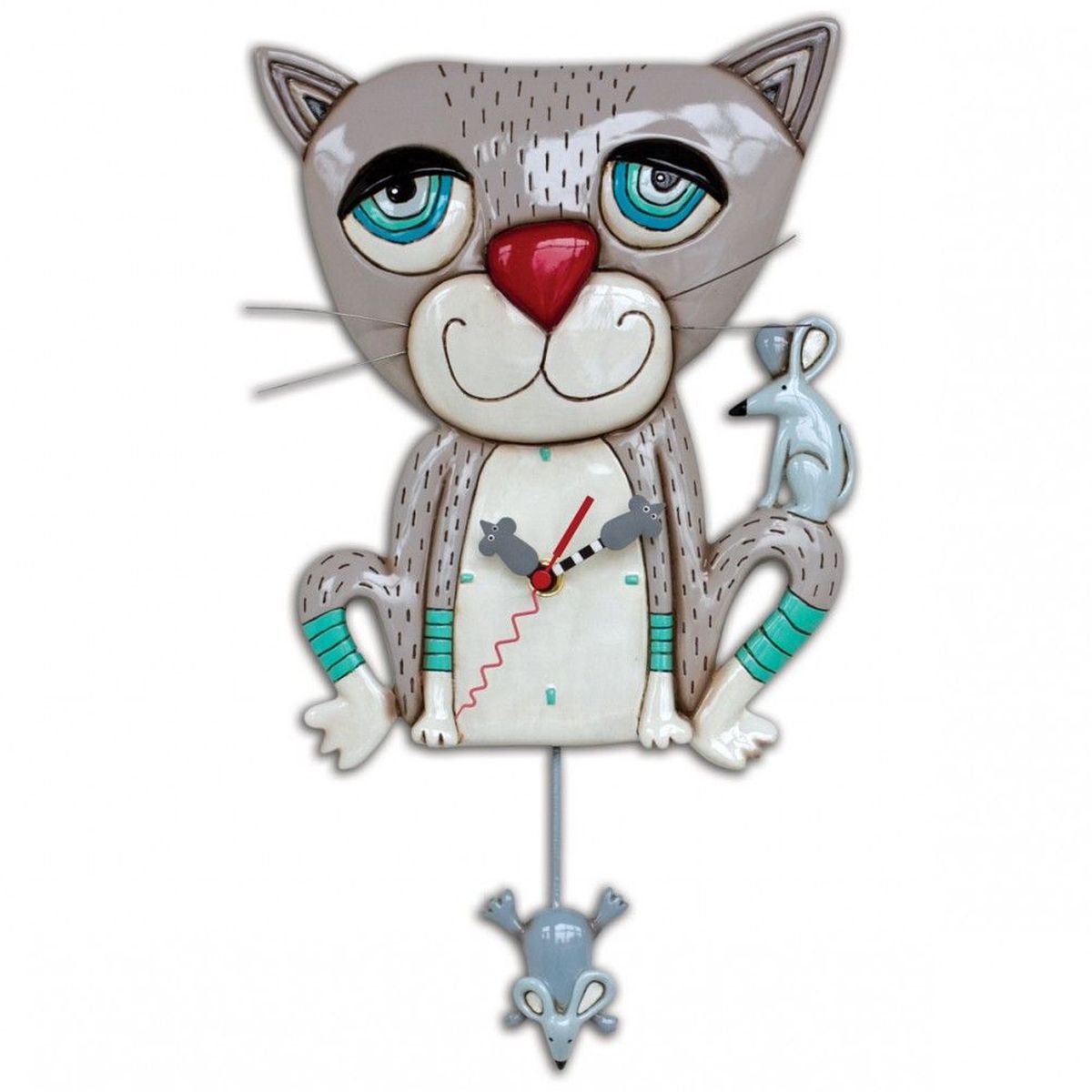 Horloge Allen Designs Le Chat et la souris