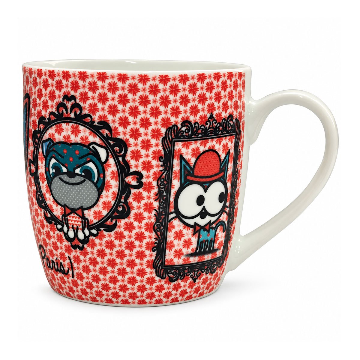 Mug Chihuahua et bouledogue fran�ais Twist Titi de Paris