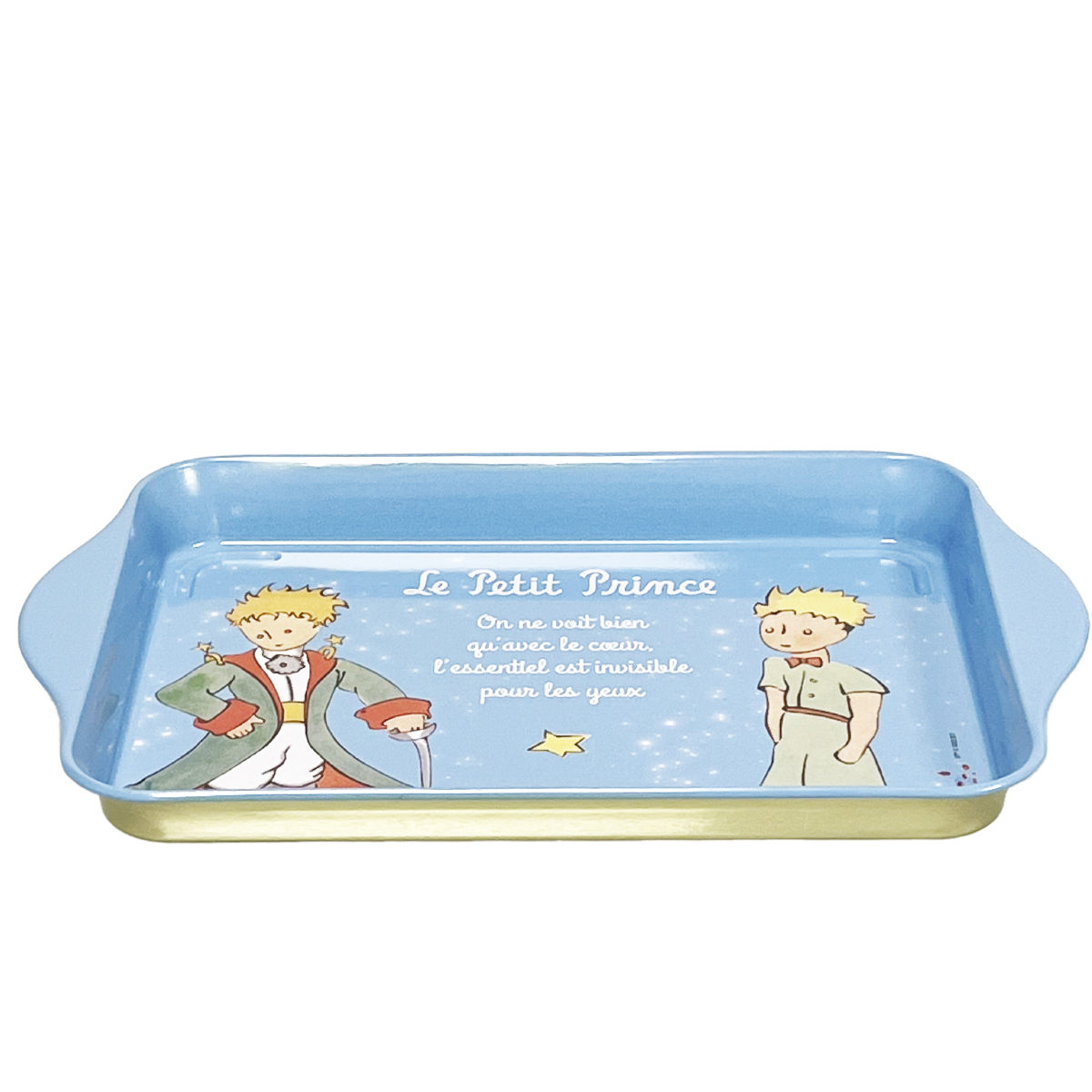 Mini plateau Le Petit Prince de St Exupry Turquoise 20 x 14 cm