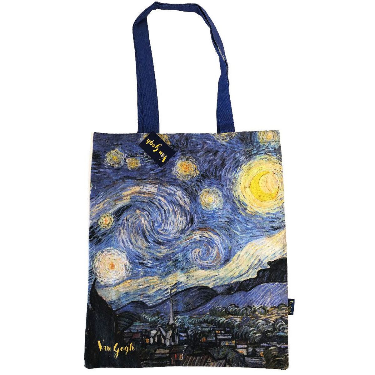 Sac cabas coton Van Gogh - Nuit toile