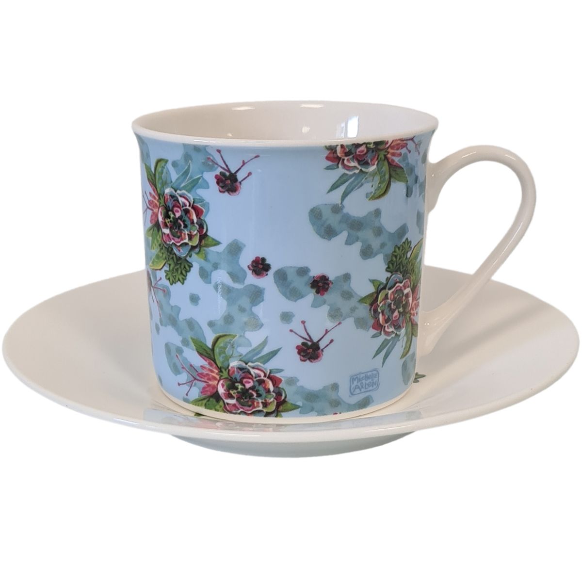 Set de 2 tasses et sous tasses Allen Desings - Blooms