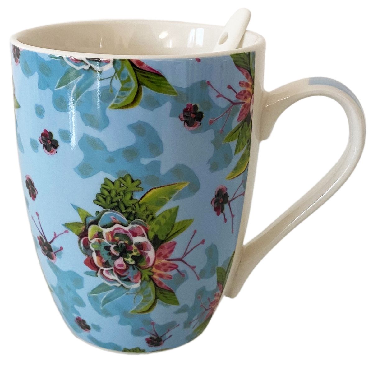 Mug avec sa cuillre Allen Desings - Blooms