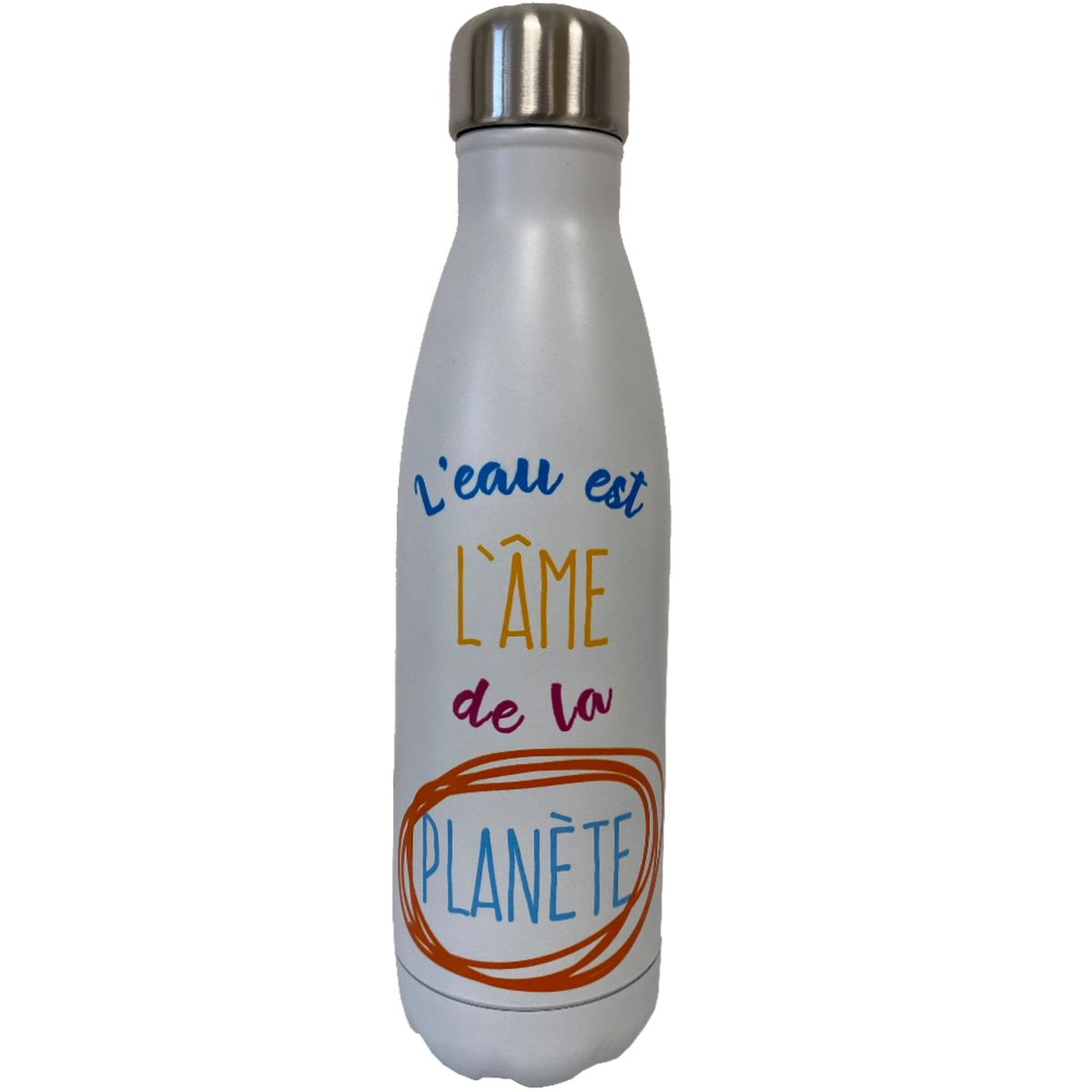 Gourde isotherme L'eau est lme de la Plante - 500 ml