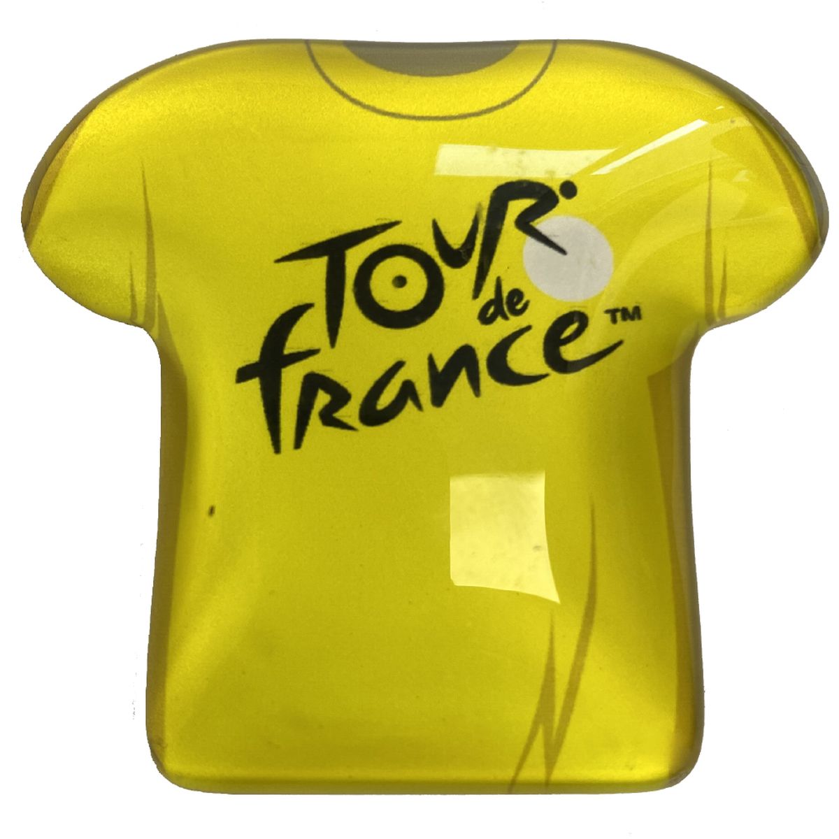 Magnet Tour de France en rsine - Maillot Jaune