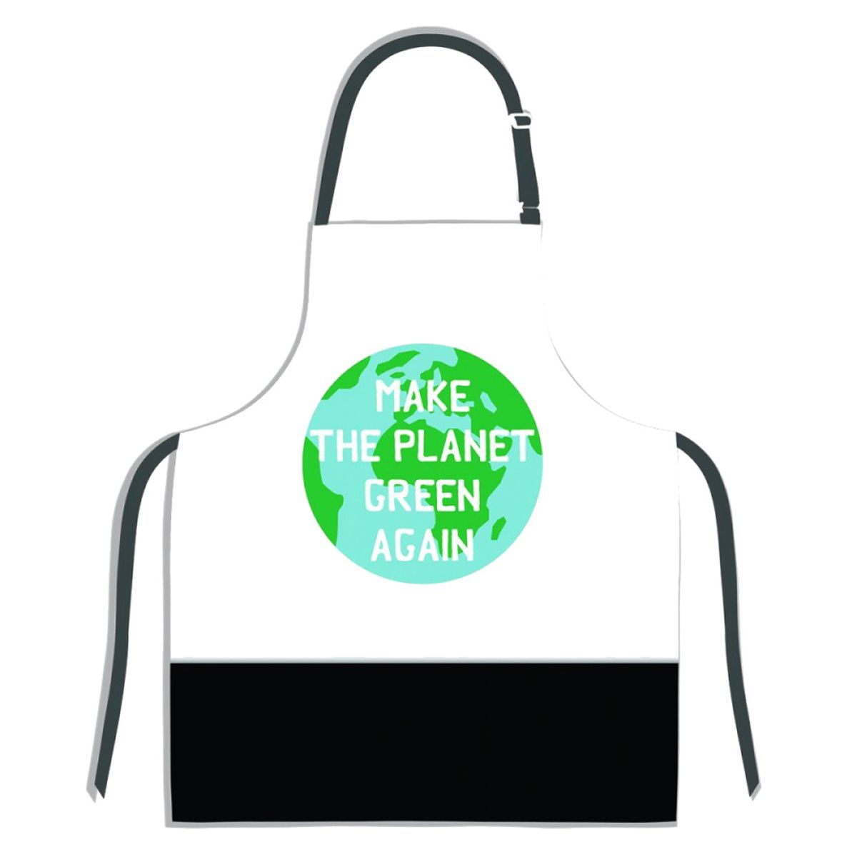 Tablier adulte en coton - Make The Planet Green Again