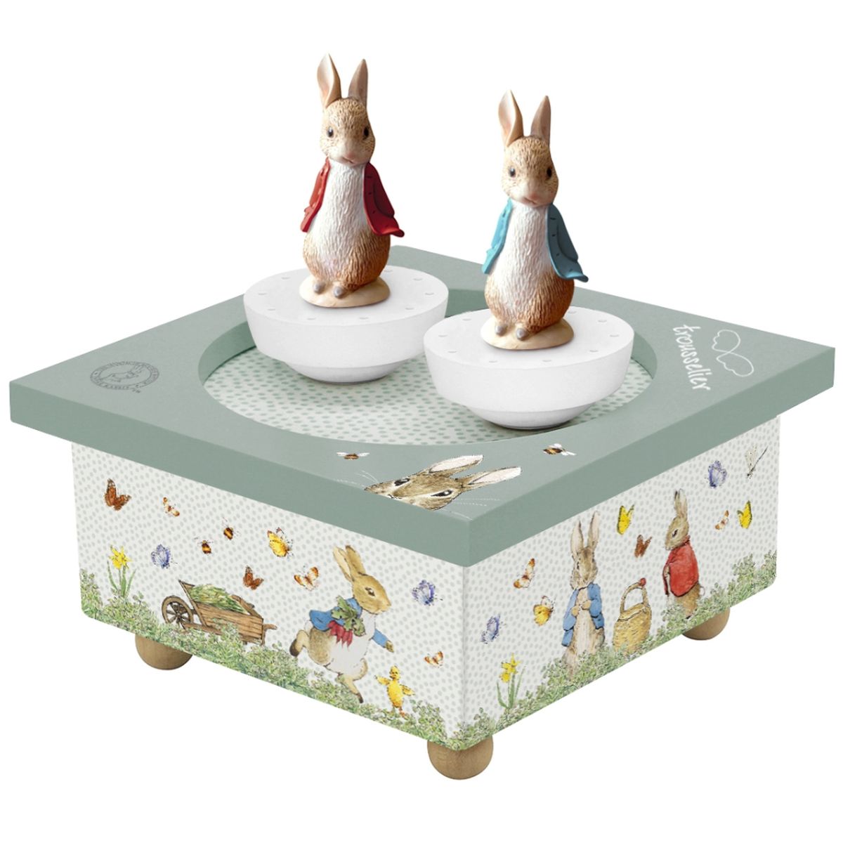 Boite  musique Dancing Pierre Lapin de Beatrix Potter