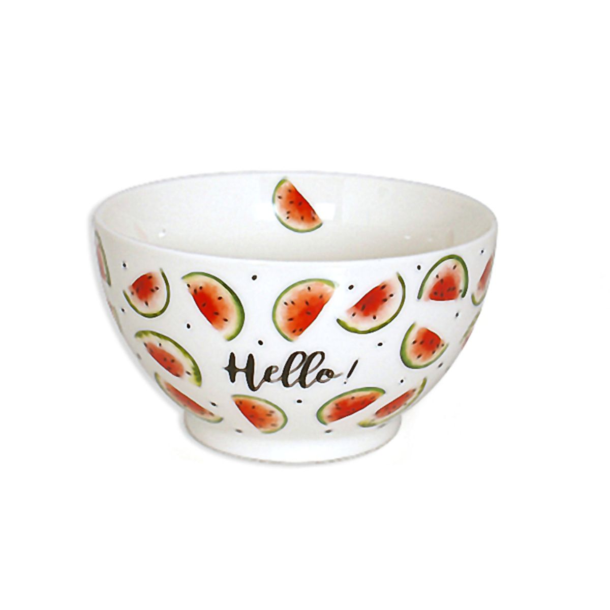 Bol Fresh Hello en Porcelaine - Pastque