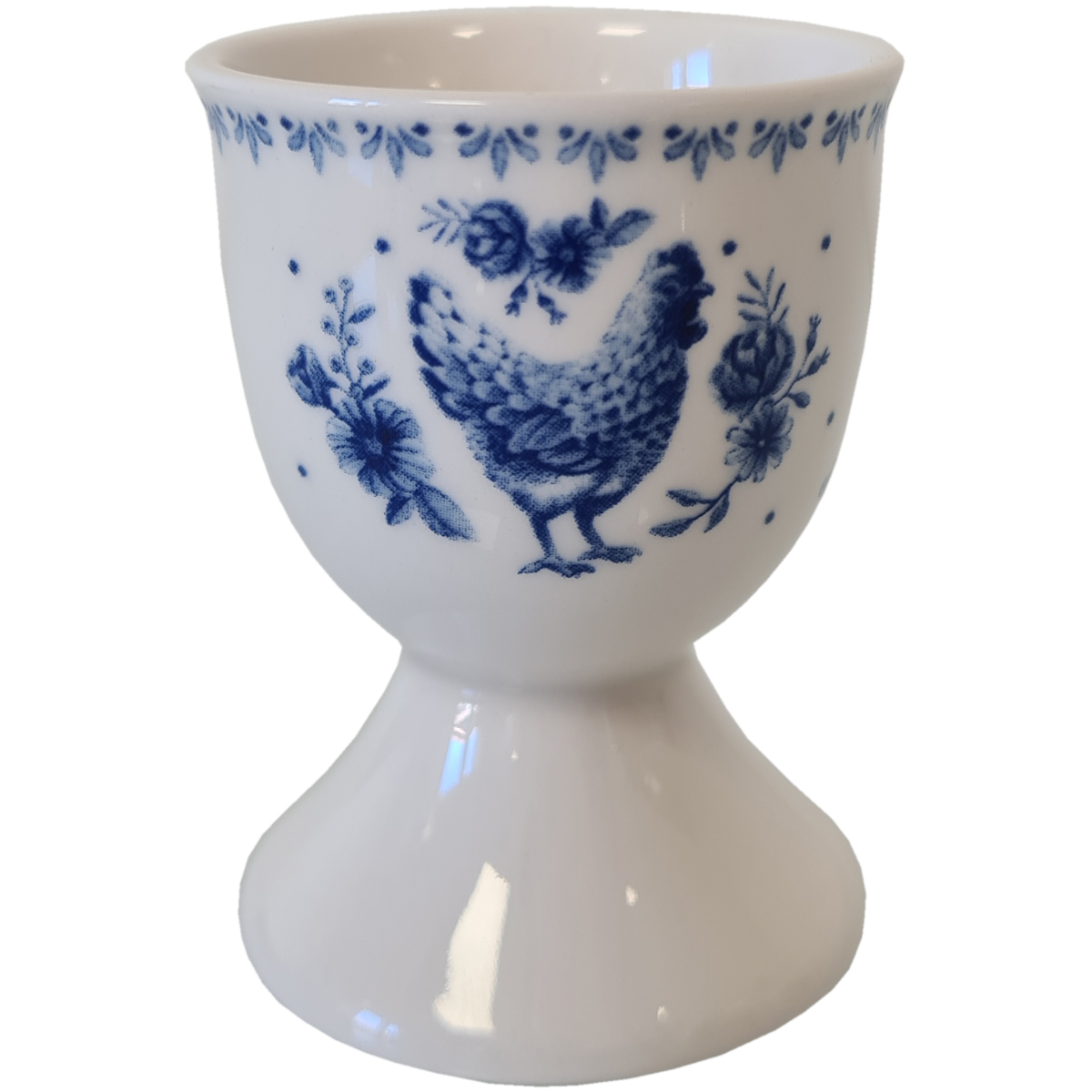 Coquetier Poules en cramique - Collection Bleuette