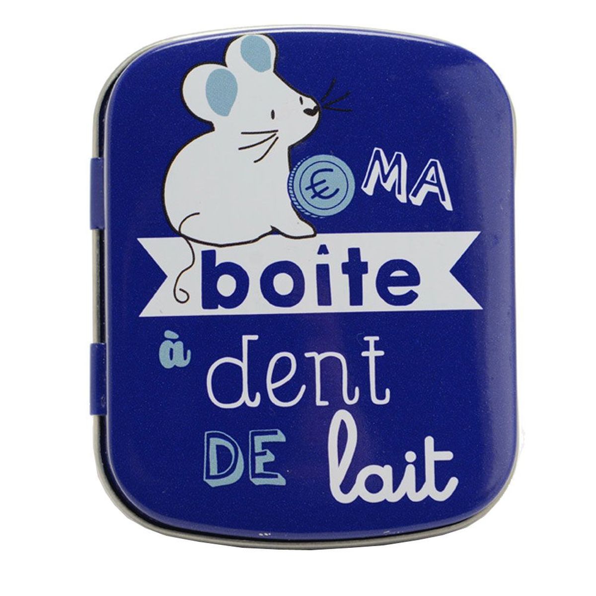 Boite  dents de lait Petite Souris - Modle Marine