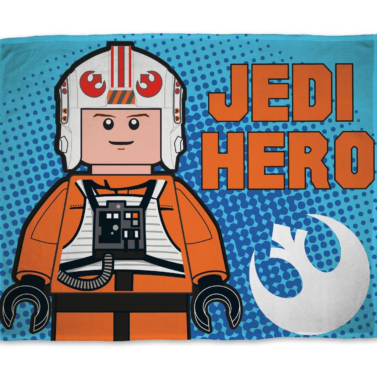 Plaid LEGO Star Wars en polaire 150 x 100 cm