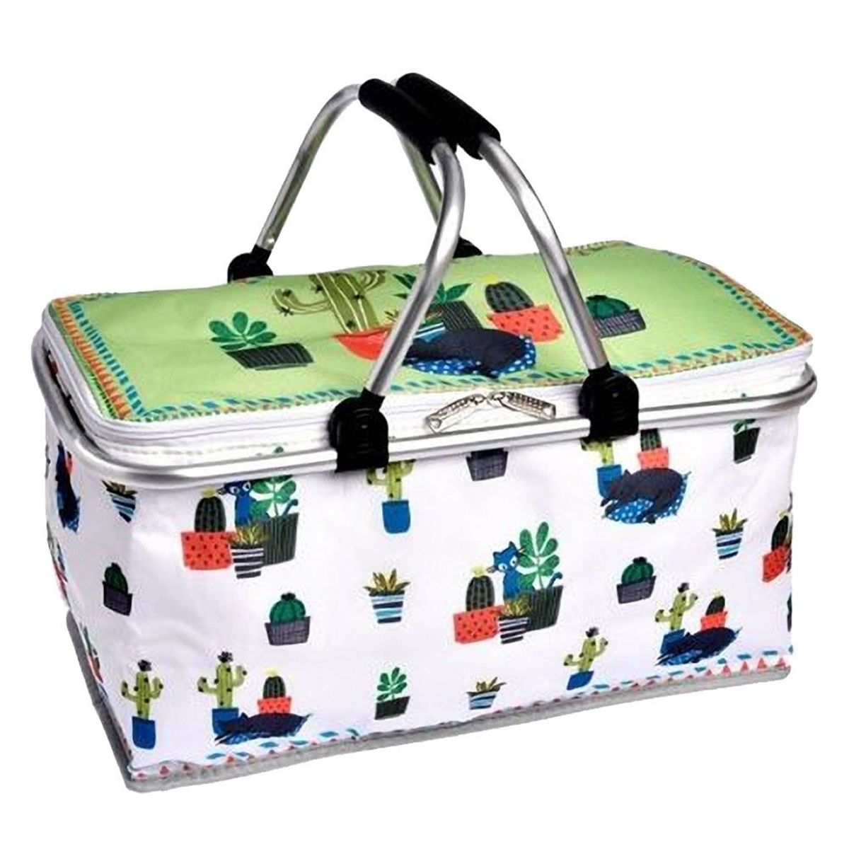 Sac cabas pour les courses Chats cactus